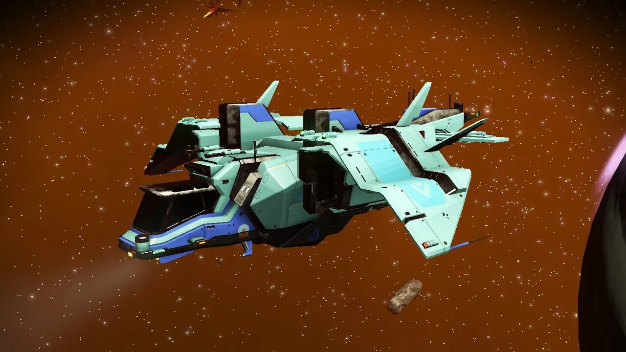 No Man's Sky - Odega's Lucent Transporter - S Class Hauler Location