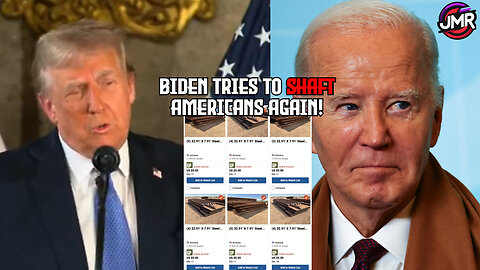 Biden tries to SABOTAGE Trump by SELLING border wall, Trump DEMANDS Biden to STOP