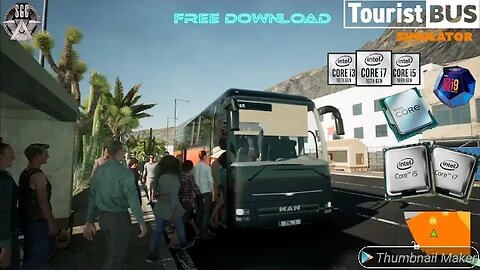 Tourist Bus Simulator Free Download Man Lion's Coach 3rd Generation Gameplay