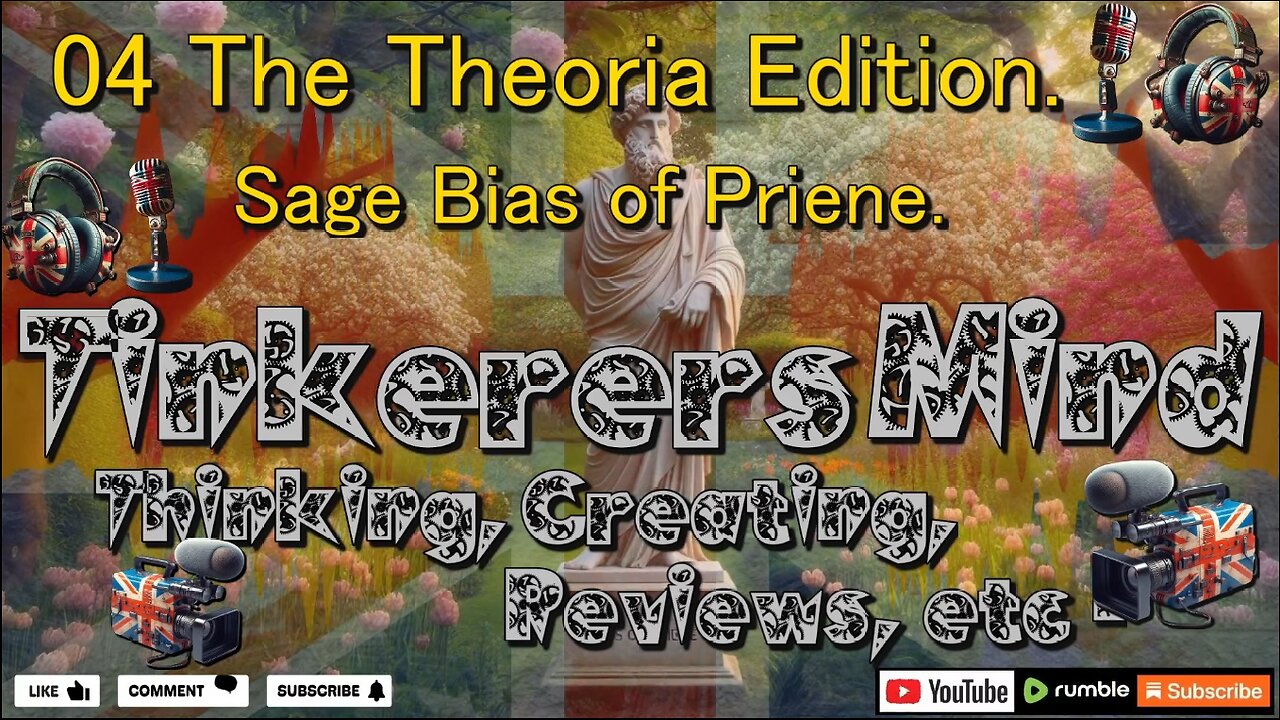 ⚔️ 04 - Theoria Edition 🛡️ Sage Bias of Priene - 3rd Sage of the Seven Sages of Ancient Greece.