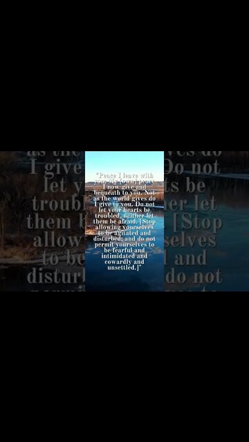 JOHN 14:27 | #Shorts