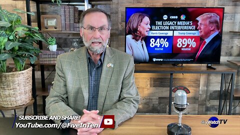 Five in Ten 8/27/24: Media Tilting the Scales for Harris