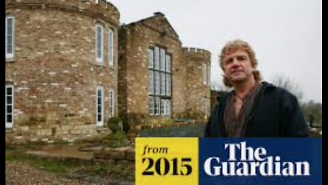 Robert Fidler - Castle Built Behind Hay Bales - Surrey