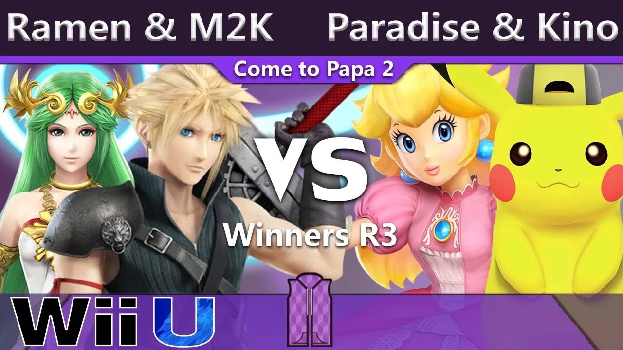 Paradise & Kino vs. Prince Ramen & FOX|MVG|Mew2King - Wii U Doubles Winners R3 - CTP2