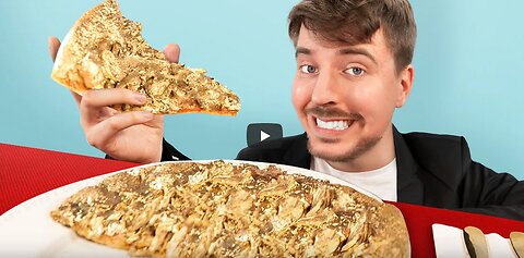 I Ate A $70,000 Golden Pizza