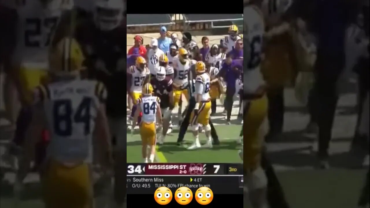 LSU True Freshman RB Kaleb Jackson BODIES Isaac Smith #lsu #mississippistatefootball #shorts