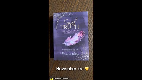 11/1/23 card: laughter