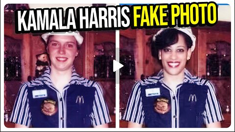 FAKE PHOTO! Team Kamala Spreads DOCTORED Photographs of Her in McDonald's Uniform! Viva Frei RANTS!