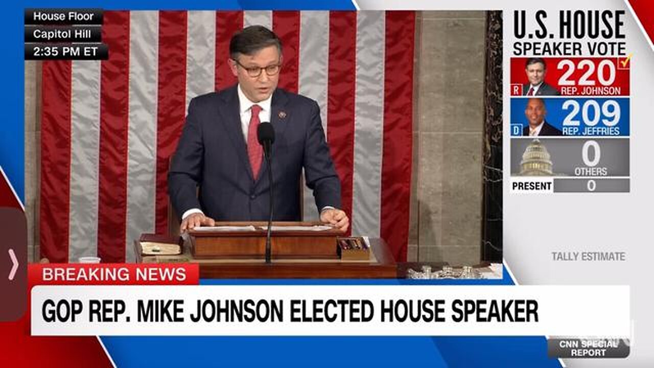 Mike Johnson 1st Order Of Business, Is ALWAYS Bow To Israel 🤷♂️