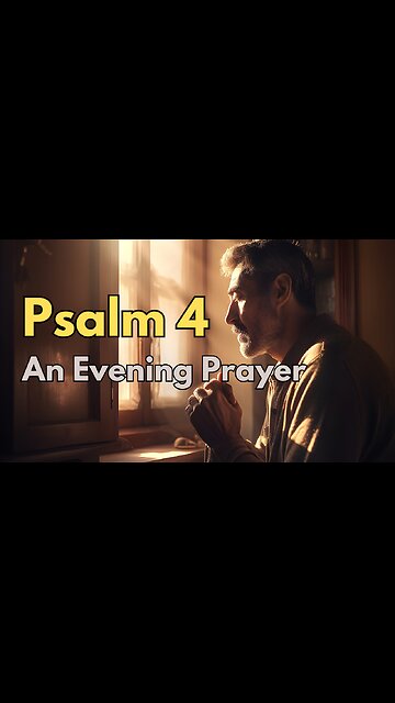 Psalm 4 - An evening prayer