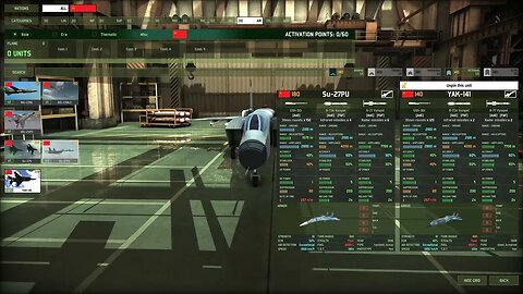 Unit Comparison USSR: Air Superiority Fighters