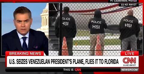 The US seizes the corrupt Maduros plane. The funniest part is him accosting announced it. 😂😂