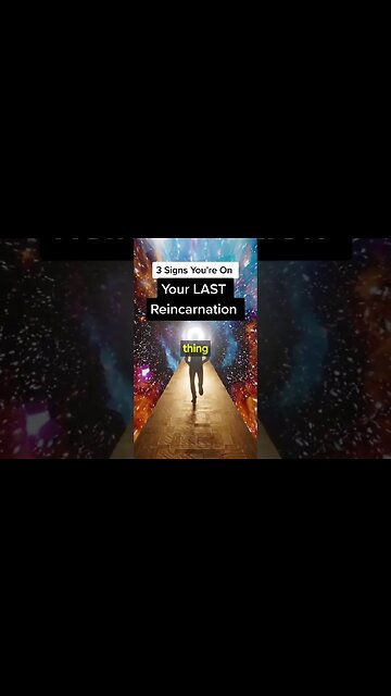 3 Signs You're On Your LAST Reincarnation On Earth