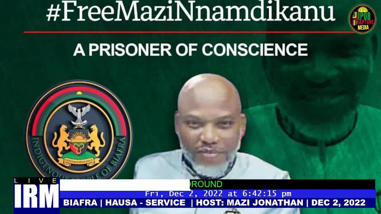 Welcome To The University Of Radio Biafra | Hausa - Service | Host: Mazi Jonathan | Dov 2, 2022