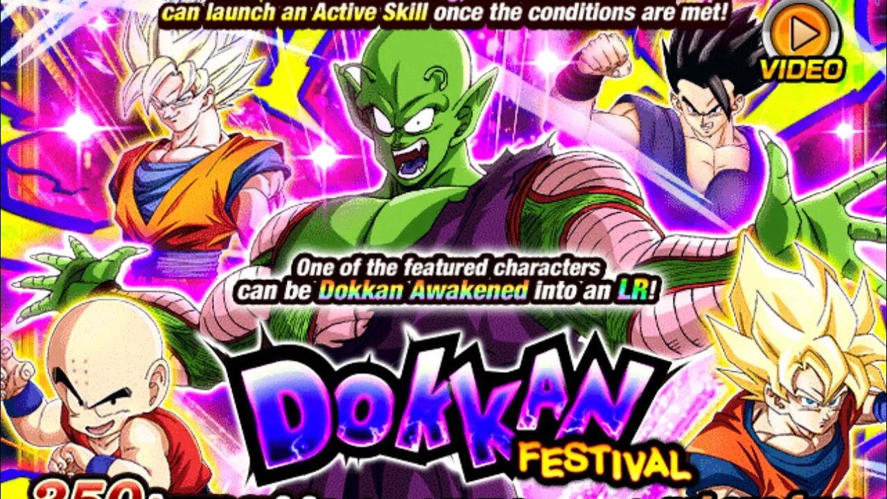 Dokkan Battle Global Picco Jr 4 For 3 🥺