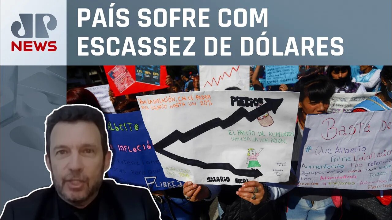 Segré analisa crise na Argentina: “País está no cheque especial, a moeda não dura no bolso cidadão”