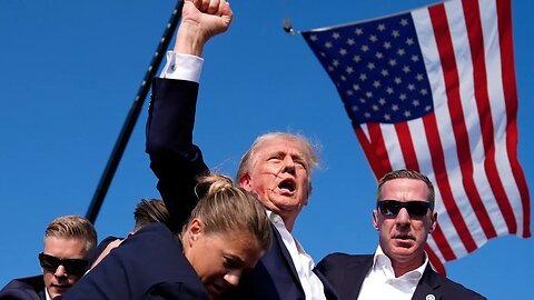 Former President Trump shot at rally in Pennsylvania - Full Clip