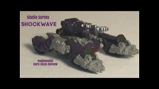 Studio Series SHOCKWAVE Transformers Core Class Figure - Rodimusbill Review