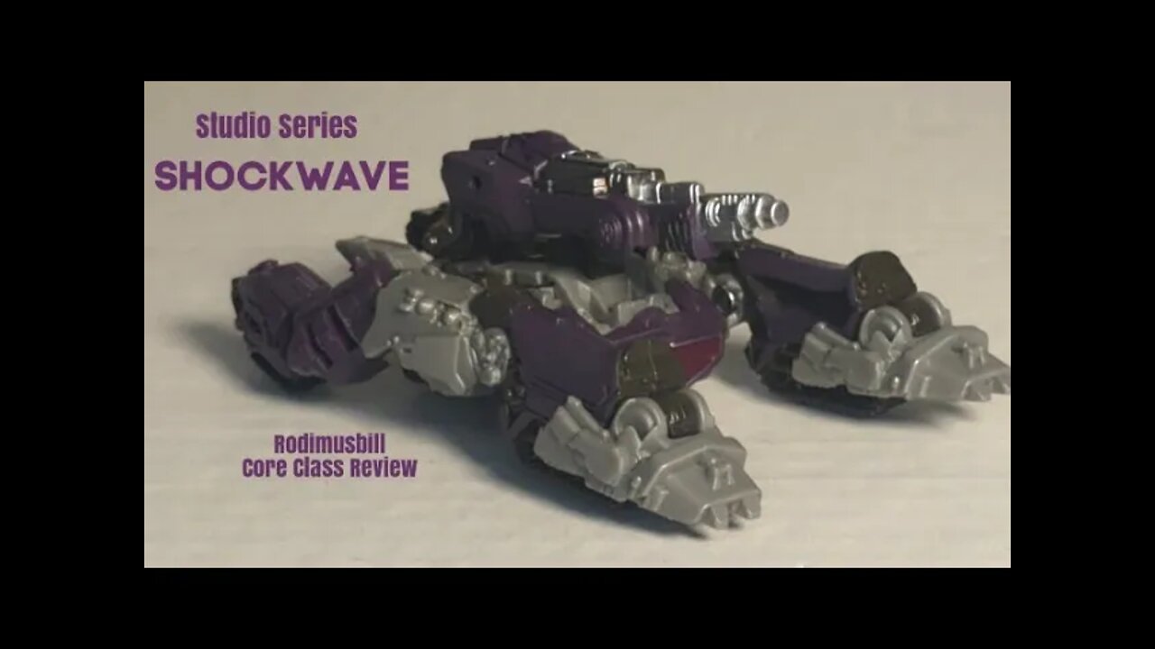 Studio Series SHOCKWAVE Transformers Core Class Figure - Rodimusbill Review