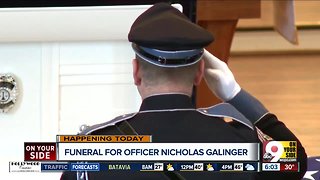 Officer Nicholas Galinger laid to rest today