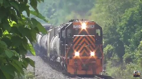 CSX and Wheeling & Lake Erie Trains from Lodi, Ohio July 5, 2024 Part 1