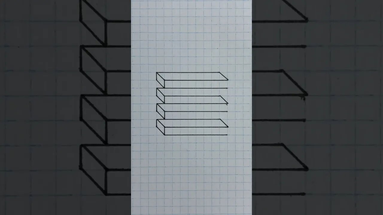 Drawing Easy 3D Art #shorts #youtubeshorts #subscribe