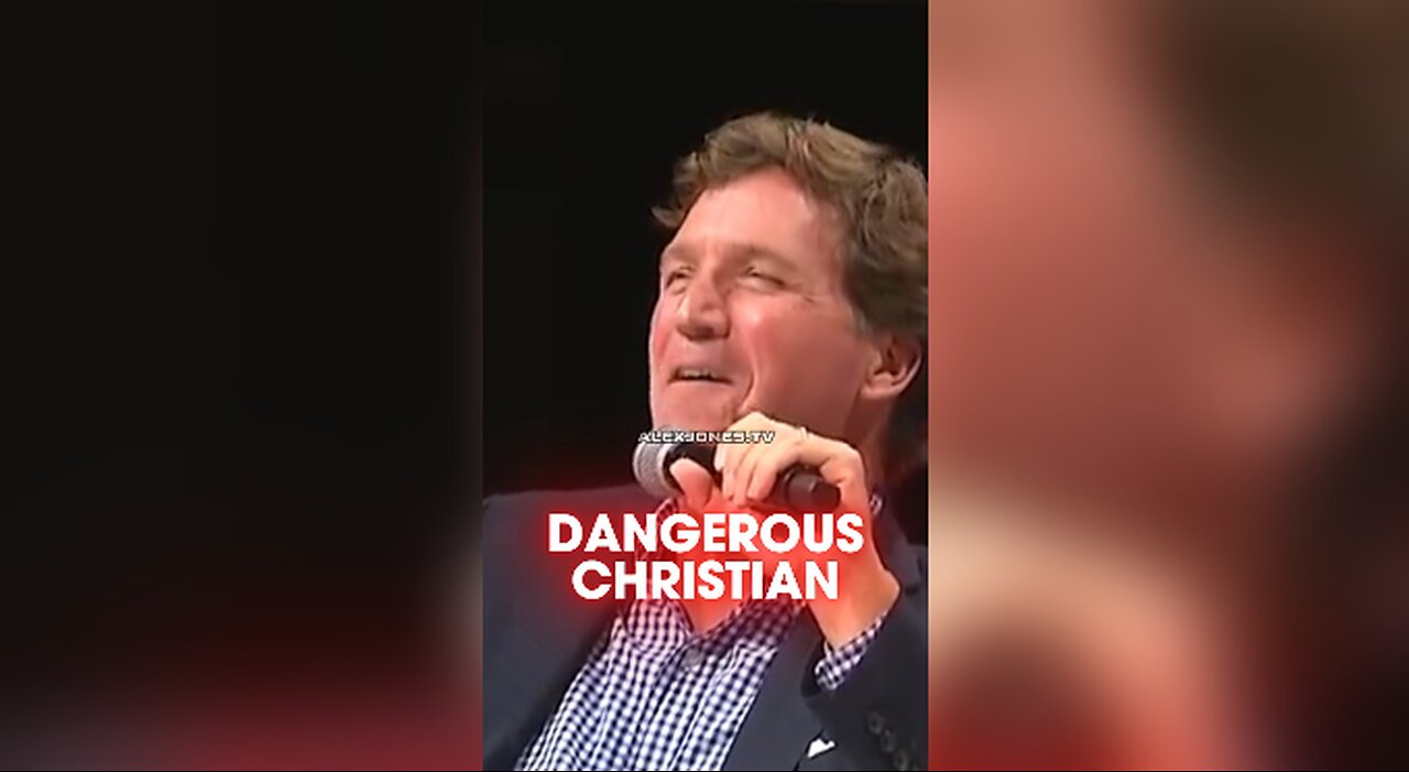 Tucker Carlson: Alex Jones is a Dangerous Christian Right Winger - 9/24/24