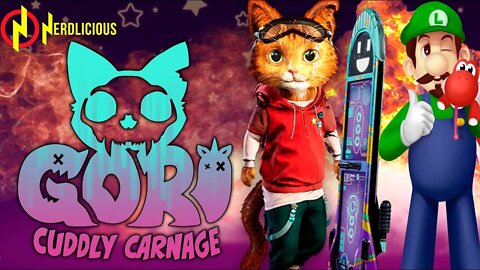 🎮 GAMEPLAY! Um gatinho fofinho e muito sanguinário, GORI: CUDDLY CARNAGE é muito impressionante!