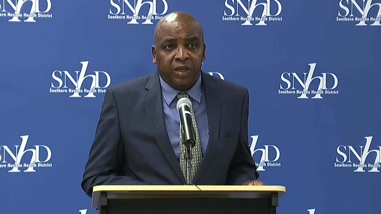 Health officials in Las Vegas give coronavirus update