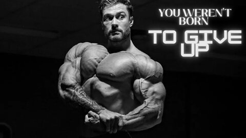 YOU WEREN'T BORN TO GIVE UP