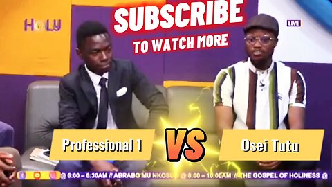 PROFESSIONAL 1️⃣ v OSEI TUTU