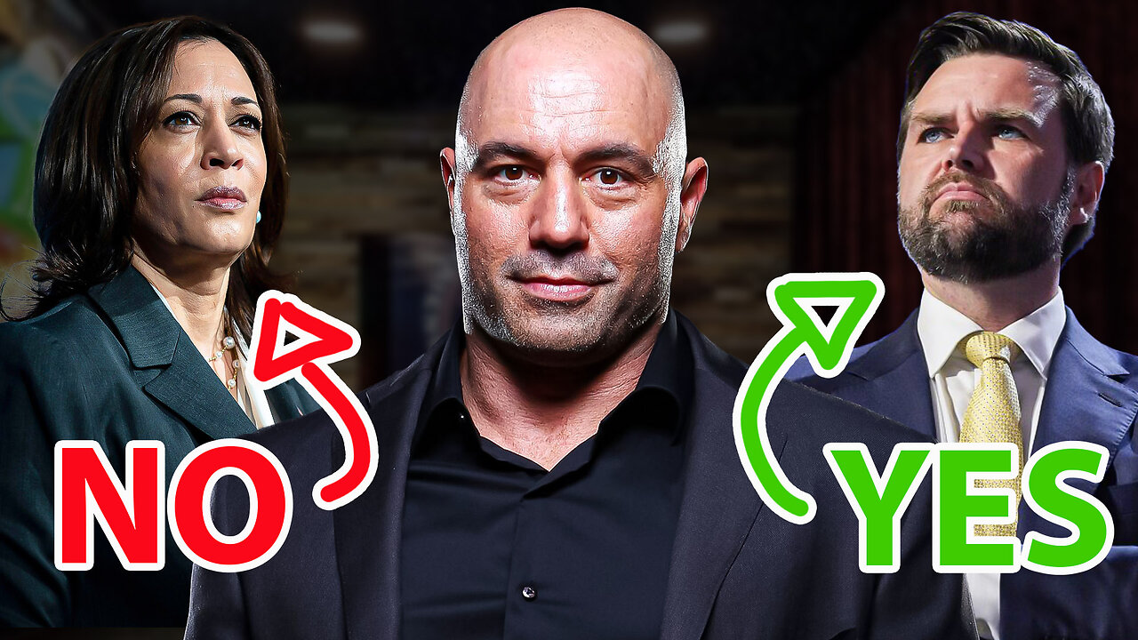 JD Vance to Joe Rogan Podcast as Kamala Still a No Go!