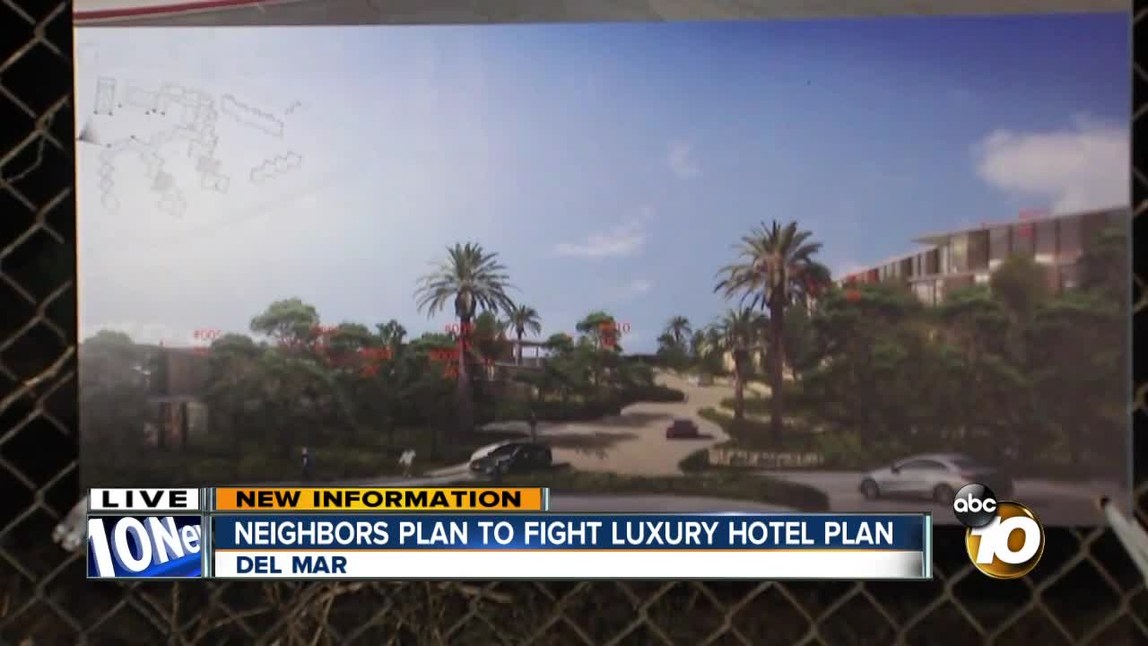 Neighbors in Solana Beach petition Del Mar Resort