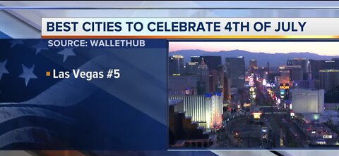 Las Vegas named one of best places for 4th of July