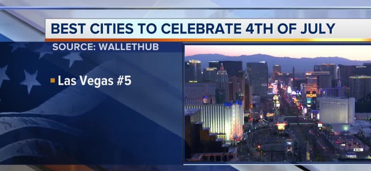 Las Vegas named one of best places for 4th of July