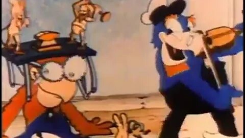 Parrotville Old Folks 1935 Van Beuren Studios Rainbow Parade Short Cartoon