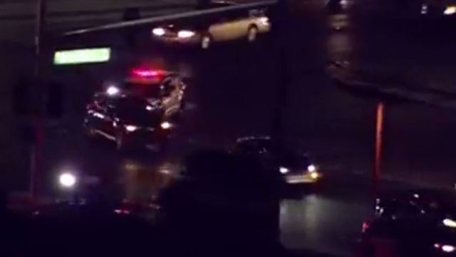 Pursuit of shooting suspect ends in arrest near Valley View, Desert Inn