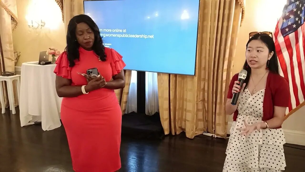 @AMLesterChangNY at the Gotham Rising 1st Training event inside @WNRC1921 @Vanessa4NY 8/19/23