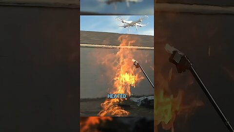 Why Drones Crash When Flying Over Fire??