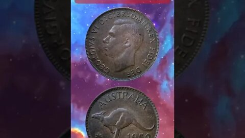 Australia 1 penny 1952.#shorts #coinnotesz