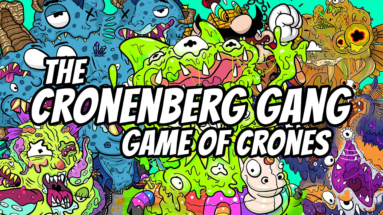 The Cronenberg Gang: Game of Crones Official Trading Card Battle game & 8BIT Game Release TCGGOC.COM
