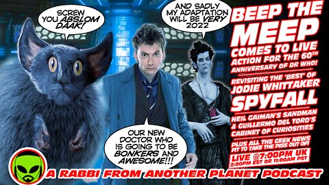 LIVE@5 - Beep the Meep Comes to Live Action Doctor Who - Sandman