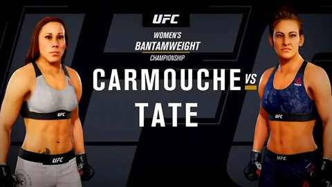 EA Sports UFC 3 Gameplay Miesha Tate vs Liz Carmouche