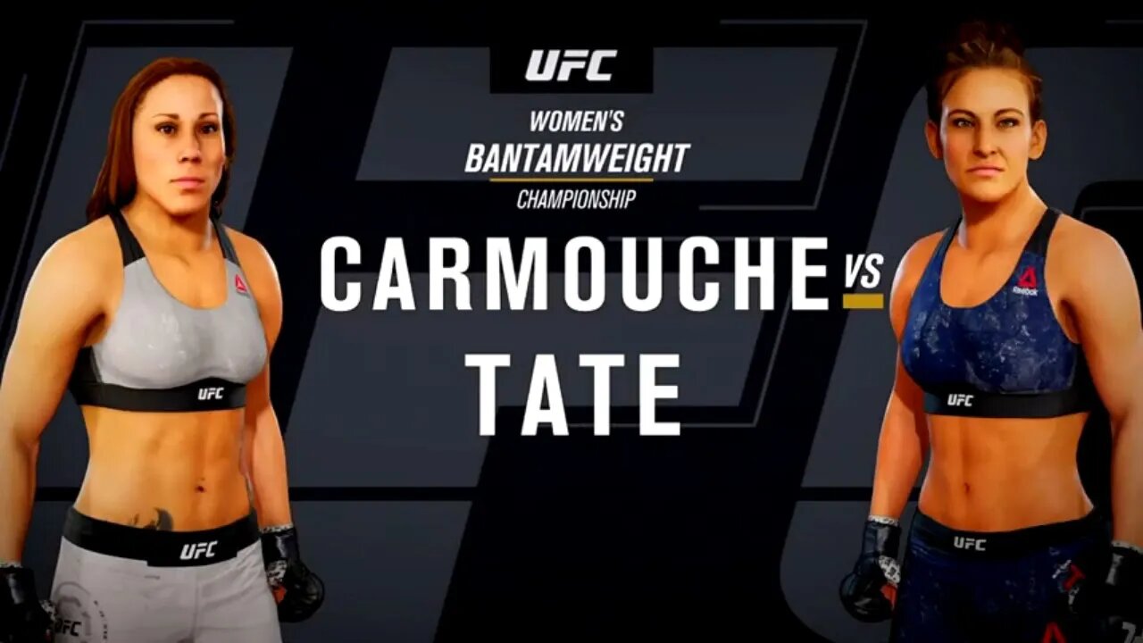 EA Sports UFC 3 Gameplay Miesha Tate vs Liz Carmouche