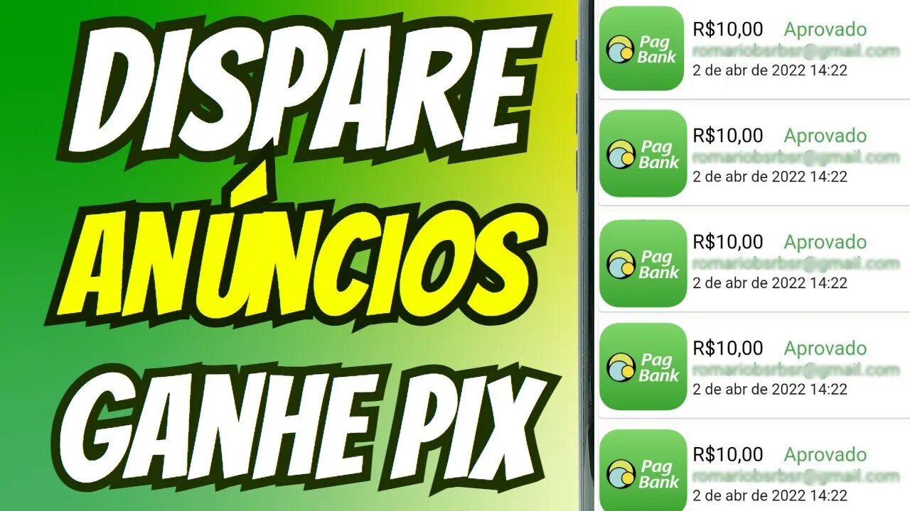 [DISPARE 1 ANÚNCIO E GANHE UM PIX] Aplicativos Para Ganhar Dinheiro Via Pix Todo Dia em 2023