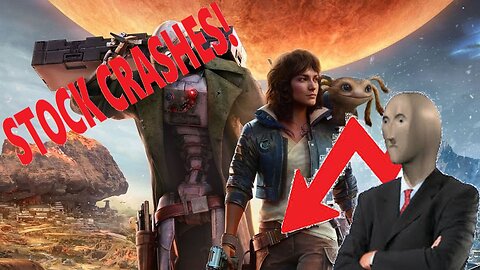 Star Wars Outlaw cause Ubisoft stock to crash