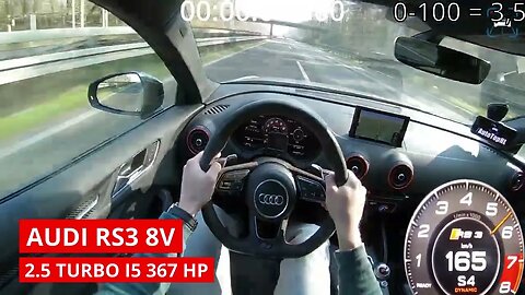 AUDI RS3 ACCELERATION BATTLE