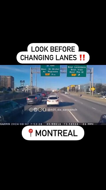 Dangerous Driving In Montreal