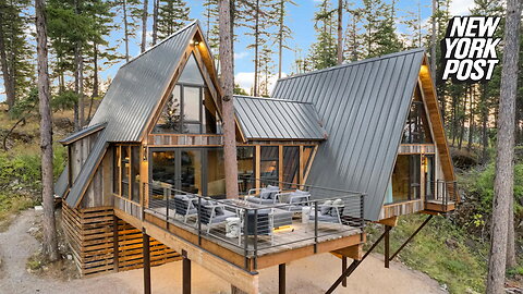 Drew Brees' woodsy Montana escape built by 'Treehouse Masters' heading to auction in September