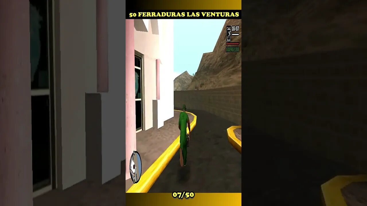 07 50 FERRADURAS LAS VENTURAS GTA SAN ANDREAS #shorts #semedissaum #gta